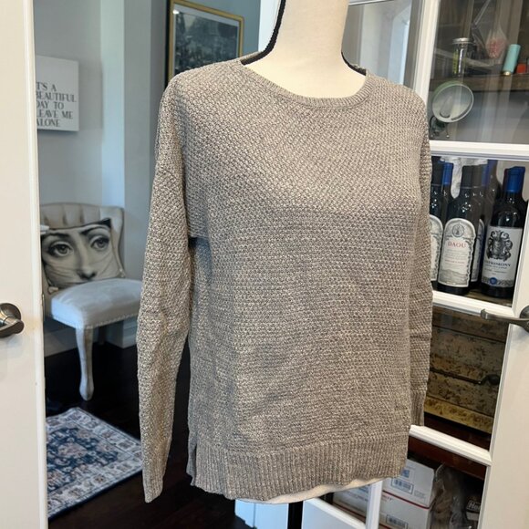 Lauren Ralph Lauren Taupe Boatneck Sweater - Picture 4 of 8